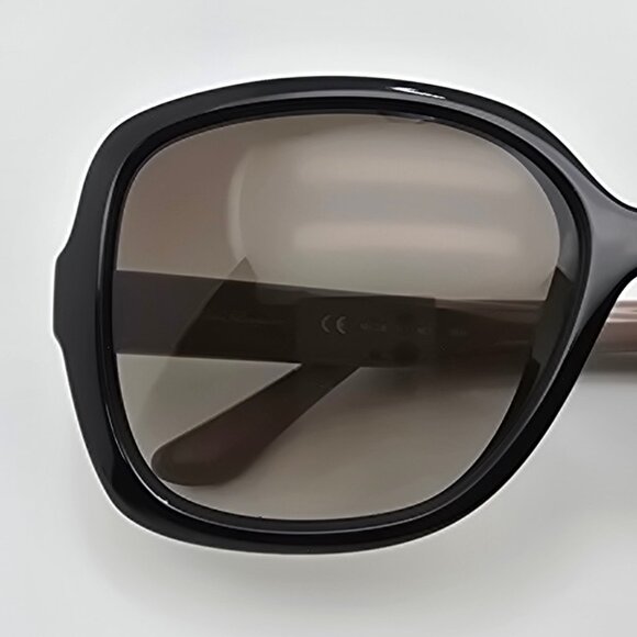Salvatore Ferragamo SF715S Black Antique Wood Frame Brown Gradient Sunglasses - Picture 13 of 16